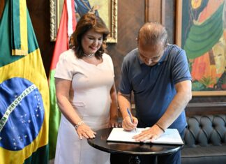Governador transmite cargo para a vice-governadora e viaja em missão internacional para os Emirados Árabes