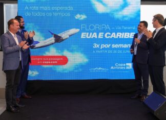 Santa Catarina ganha voo direto para o Panamá