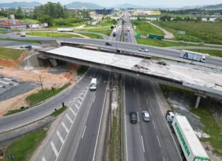 Navegantes: DNIT alerta para interdição total da BR-101 nesta segunda e terça
