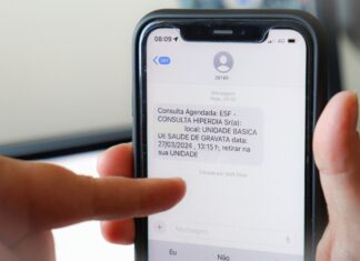 Consultas agendadas pela Secretaria de Saúde de Penha serão avisadas via SMS