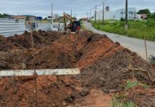 Prefeitura de Penha inicia obra de drenagem pluvial em ruas no Centro