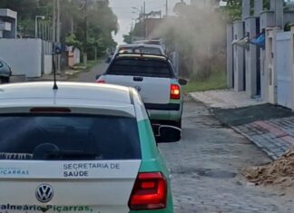 Fumacê será realizado em quatro bairros de Balneário Piçarras nesta quinta-feira (14)