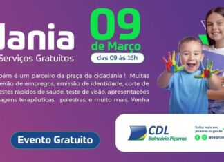 2ª Praça da Cidadania de Balneário Piçarras acontece neste sábado (9)