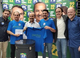 Penha: Vereador Mário Marquett deixa o União Brasil para se filiar ao PL