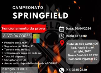ASC Guns e o Clube de Tiro GunShot promovem o Campeonato Spring