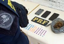 Homens são presos com comprimidos de ecstasy na BR-101 em Barra Velha
