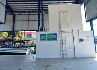 Fábrica de Gelo em escamas é inaugurada na Colônia de Pescadores de Balneário Piçarras