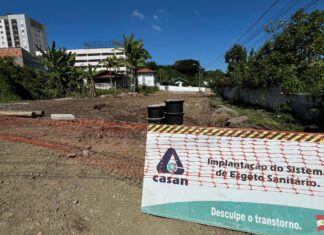 CASAN avança na ampliação do sistema de esgoto de Balneário Piçarras com nova elevatória
