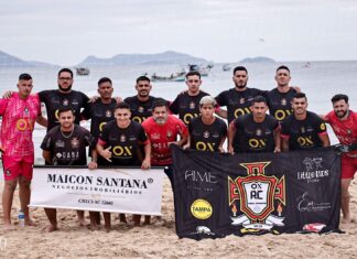 Time de Balneário Piçarras está na semifinal do Campeonato Catarinense de Beach Soccer