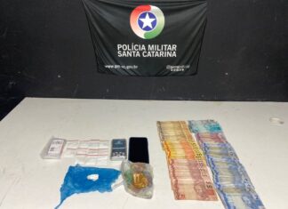 Tráfico de Drogas: Homem é preso por tráfico de drogas no centro de Penha