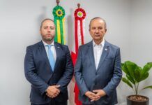 Governador de SC e diretor-geral da ANTT se reúnem em Brasília