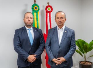 Governador de SC e diretor-geral da ANTT se reúnem em Brasília