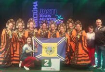 Angelina Blahobrazoff conquista o segundo lugar nos Jogos Abertos da Terceira Idade