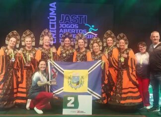 Angelina Blahobrazoff conquista o segundo lugar nos Jogos Abertos da Terceira Idade