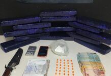 Penha: Homem é preso com onze quilos de maconha, cocaína e extasy