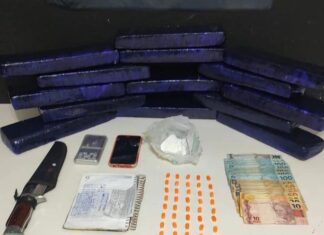 Penha: Homem é preso com onze quilos de maconha, cocaína e extasy