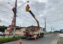 Barra Velha inicia projeto de melhoria na iluminação pública com investimento de R$ 1,7 milhão