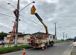 Barra Velha inicia projeto de melhoria na iluminação pública com investimento de R$ 1,7 milhão