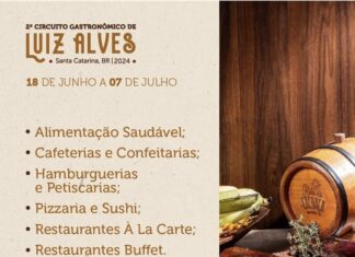 Luiz Alves define o tema Sabores da Colonização para a segunda edição do Circuito Gastronômico