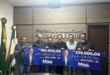 Jair Miotto formaliza R$ 380 mil em emendas à Barra Velha