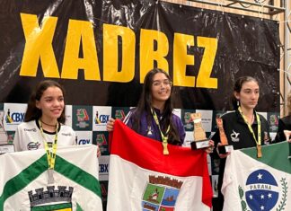Mariana Nara conquista medalha de ouro no Campeonato Brasileiro de Xadrez