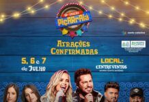 Balneário Piçarras anuncia os três shows nacionais do Piçarraiá 2024