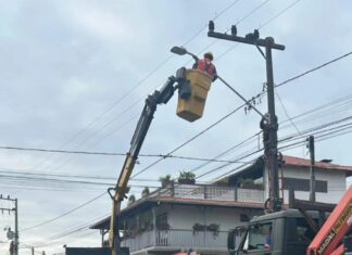 Renovação da Iluminação Pública na Avenida Itajuba e Avenida Simas
