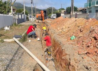 Penha: Iniciada obra de drenagem da Rua Otilio Beduschi
