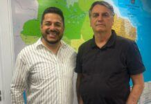 Pré-candidato: Luizinho Américo (PL) tem reunião política com Jair Bolsonaro