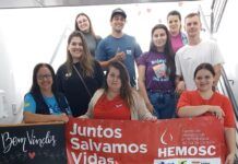 Caravana de Doação de Sangue de Luiz Alves leva vida e solidariedade ao Hemosc