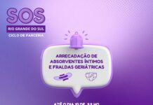 Procuradoria da Mulher de Penha lança campanha de arrecadação de absorventes e fraldas geriátricas