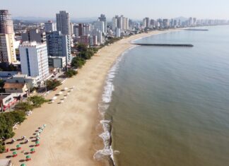 Tribunal de Contas vê indícios de sobrepreço em licitação para alargamento da orla de Balneário Piçarras