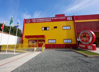 Corpo de Bombeiros Militar de Balneário Piçarras tem novo comandante