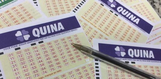 Quina acumula e próximo sorteio pode pagar R$ 7,2 milhões