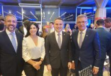 Presidente do União Brasil de Penha participa da posse do novo diretório nacional