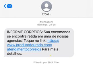 Correios alerta sobre golpe citando a empresa