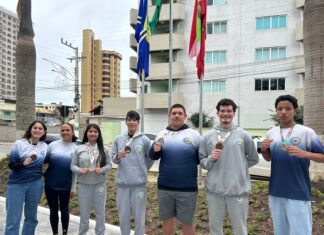 Balneário Piçarras conquista 8 medalhas nos Joguinhos Abertos de Santa Catarina 2024