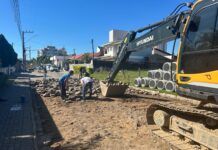 Balneário Piçarras: Inicia obra de urbanização da Rua Eulálio da Trindade