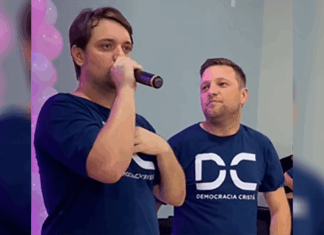 Barra Velha: DC e PMB lançam Bismark e Arno como pré-candidatos a prefeito e vice
