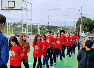 Corpo de Bombeiros Militar de Balneário Piçarras inicia segunda turma do programa “Bombeiro Mirim”
