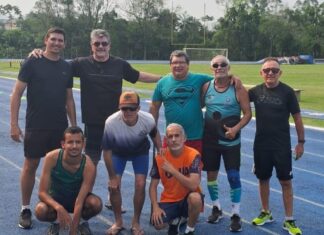 Cinco atletas de Balneário Piçarras participam da Copa Santa Catarina de Atletismo Master