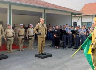 Capitão Iglesias assume comando na Polícia Militar Rodoviária