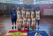 Time feminino de basquetebol do Prisma é vice-campeão dos Jogos Escolares Brasileiros