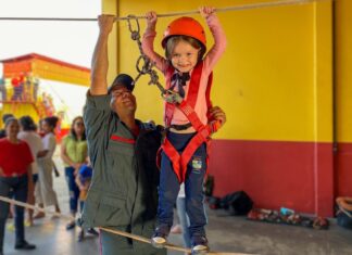 Corpo de Bombeiros Militar promove evento “Quartel de Portas Abertas” no dia das crianças