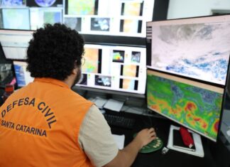 Santa Catarina: Chuva ganha força em Santa Catarina a partir desta quarta-feira, 9