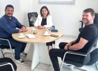 Luizinho Américo (PL) tem primeira reunião oficial com a presidente da Águas de Penha