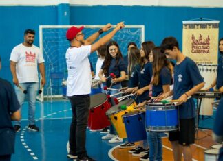 Balneário Piçarras recebe oficina de percussão aberta ao público neste mês