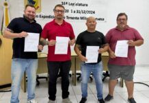 Élinho Quintino (PRD) protocola chapa para presidência da Câmara de Penha