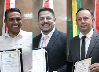 Eleitos serão empossados nesta quarta-feira, 1º de janeiro