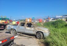 Navegantes: Mulher morre em acidente na BR-470